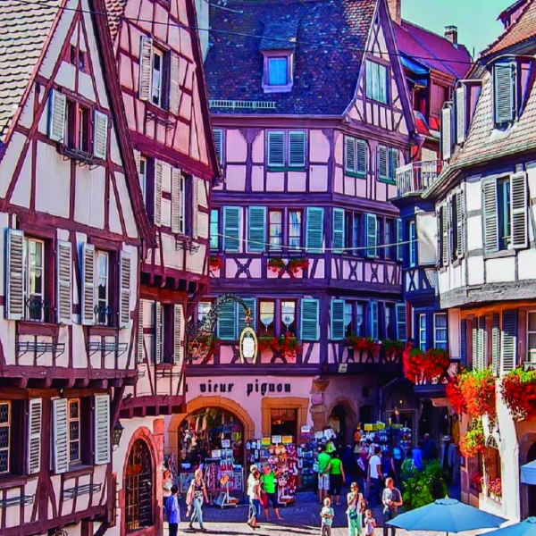Alsace ile Alplerin Gölgesinde Turu ( BGY - BSL )